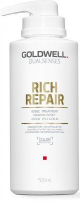 Goldwell Dualsenses. Rich repair 60sec treatment 500ml